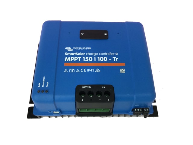 スマホ通信機能付き：MPPT型 充電コントローラー 100A 12V 24V 48V兼用 