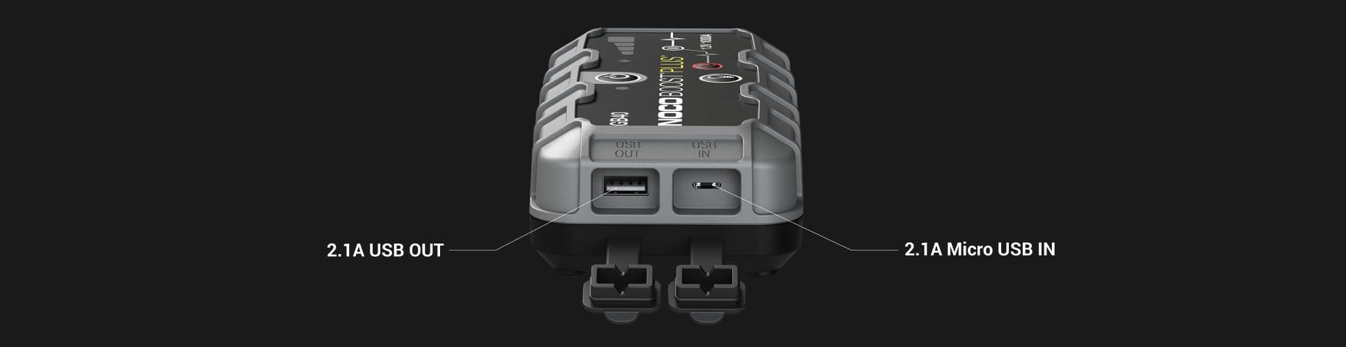 バッテリー ジャンプスターター NOCO genius BOOST GB40（リチウム 