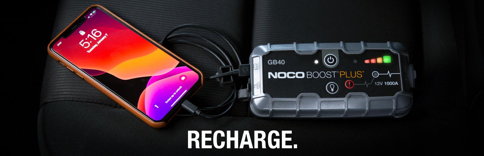 バッテリー ジャンプスターター NOCO genius BOOST GB40（リチウム 