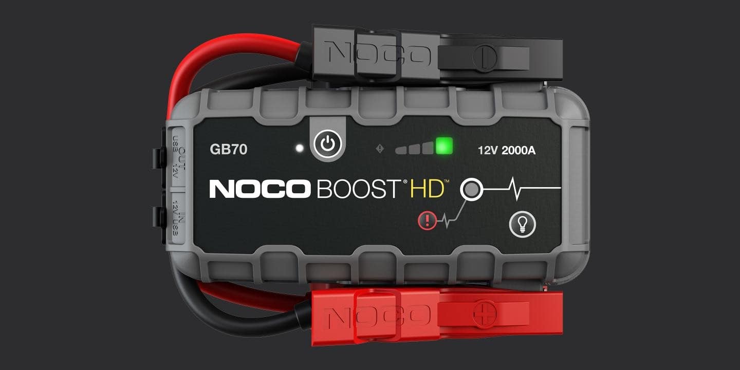バッテリー ジャンプスターター NOCO genius BOOST GB70（リチウム 