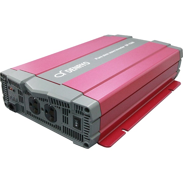 正弦波 1500W DC＞AC インバータ 電菱 SP-1500-124A (DC24V→AC100V 