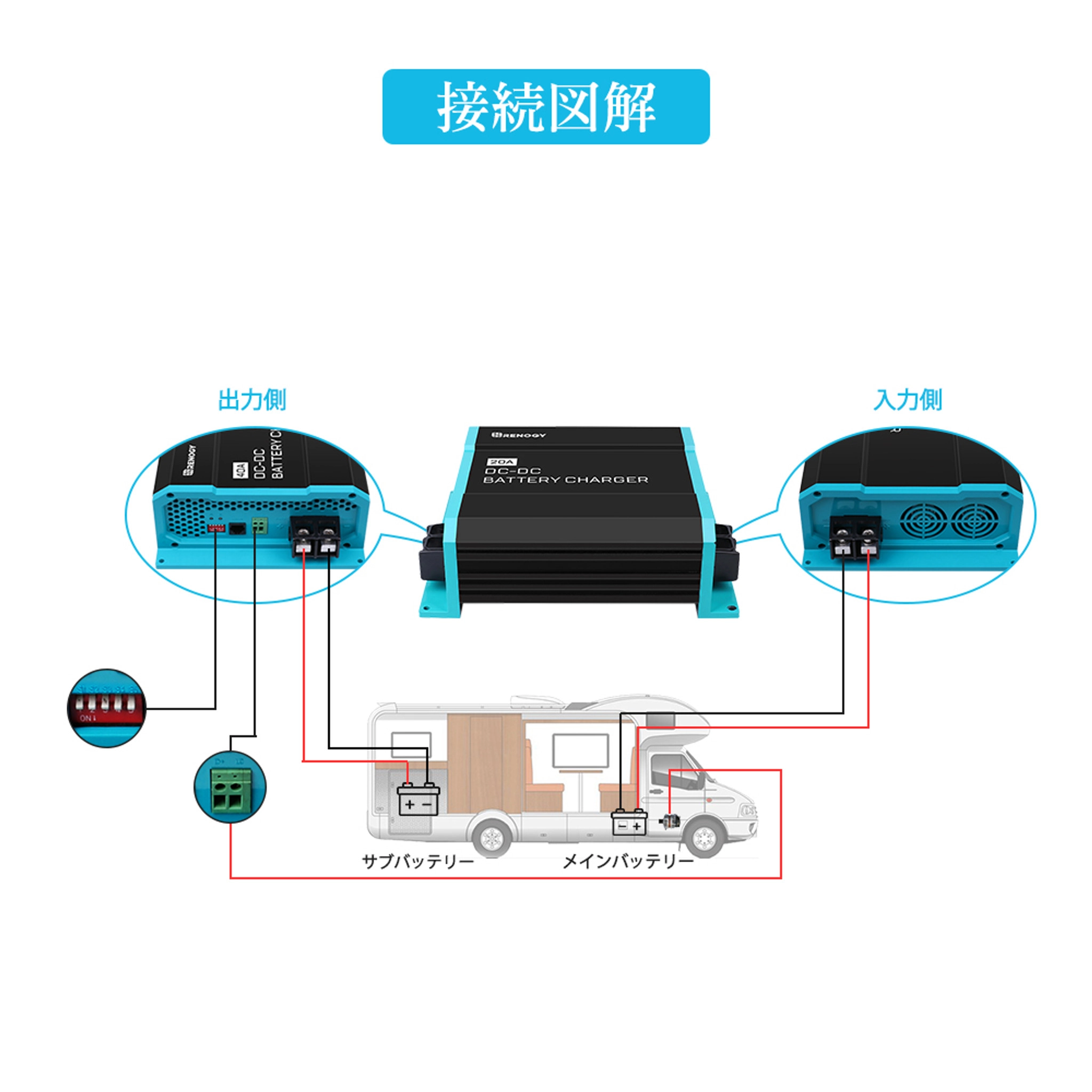 レノジー走行充電器